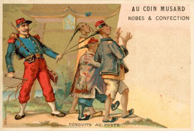 Emmené au poste de garde - French School